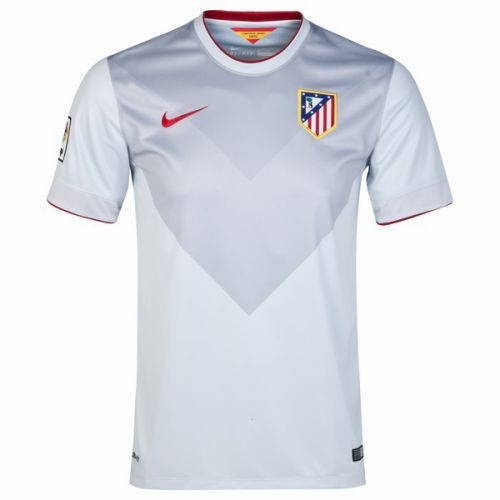 Футбольная футболка для детей Atletico Madrid Гостевая 2014 2015 лонгслив (рост 116 см)