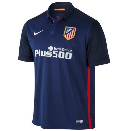 Футбольная футболка для детей Atletico Madrid Гостевая 2015 2016 (рост 100 см)