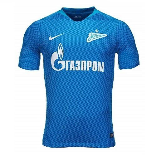 Футбольная футболка Zenit Домашняя 2018 2019 лонгслив L(48)