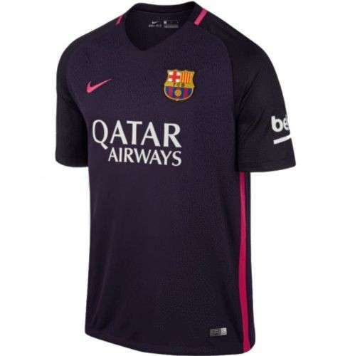 Футбольная футболка для детей Barcelona Гостевая 2016 2017 (рост 100 см)
