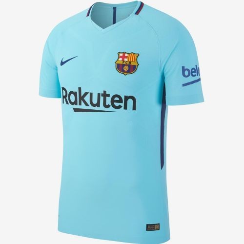 Футбольная футболка для детей Barcelona Гостевая 2017 2018 (рост 100 см)