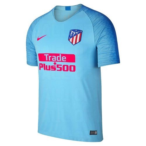 Футбольная футболка для детей Atletico Madrid Гостевая 2018 2019 лонгслив (рост 164 см)