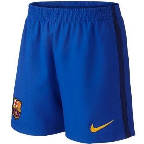 Футбольные шорты для детей Barcelona Гостевые 2015 2016 (рост 128 см)