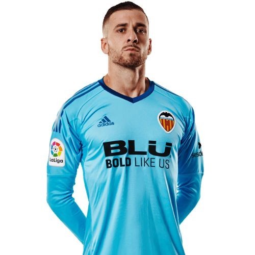 Вратарская футбольная форма для детей Valencia Гостевая 2018 2019 (рост 164 см)